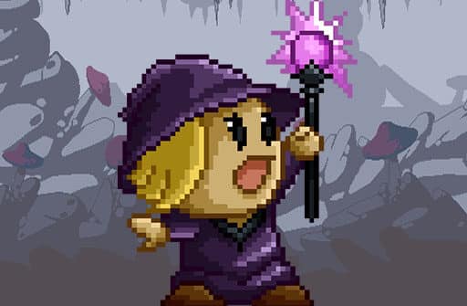 mage girl adventure game