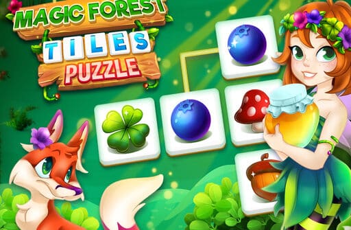 magic forest tiles puzzle