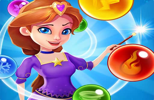 magical bubble shooter puzzle