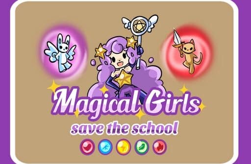 magical girls save the school