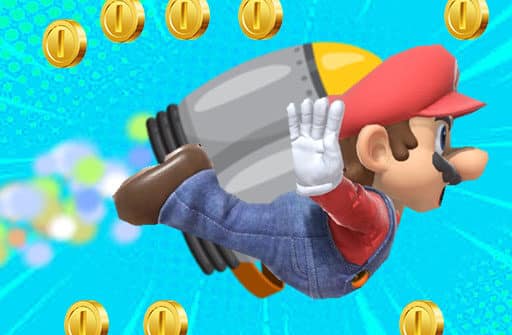 mario dash jetpack