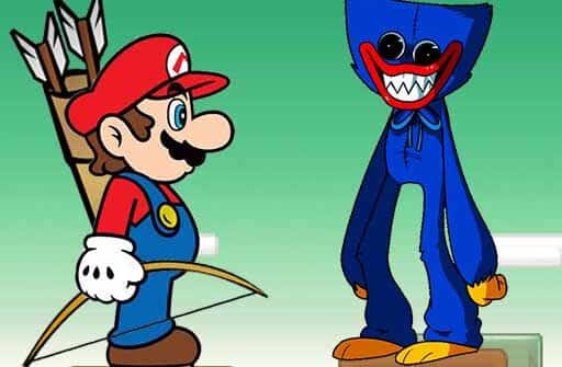 mario vs huggy wuggy