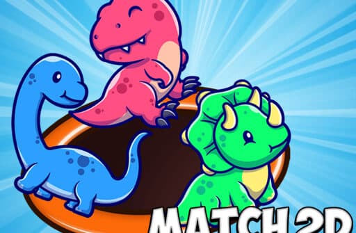 match 2d dinosaurs