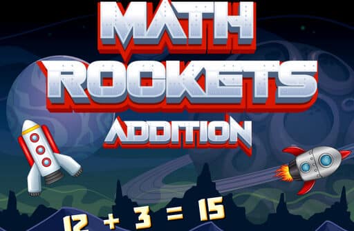 math rockets addition