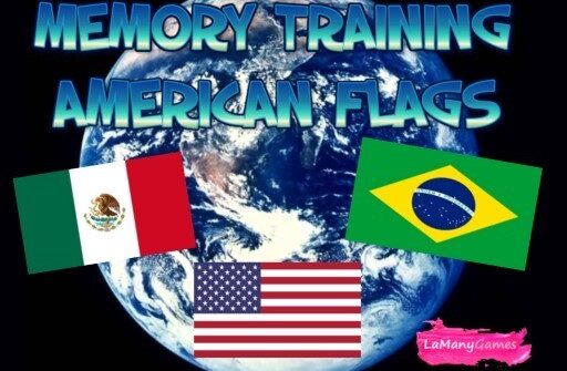 memory training american flags