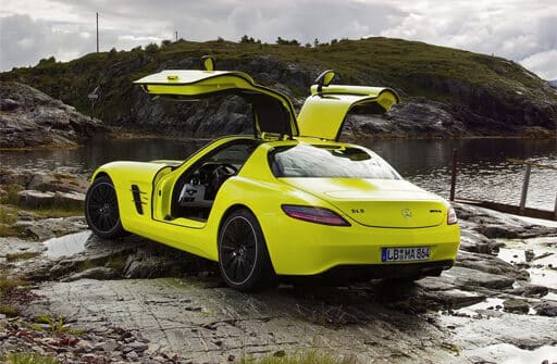 mercedes benz sls e cell puzzle