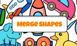 merge shapes Halloween Monster Shooter