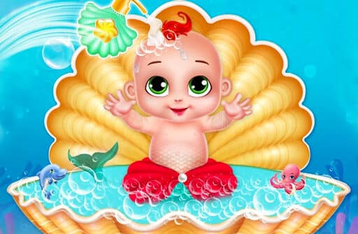 mermaid baby care