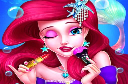 mermaid princess dress up