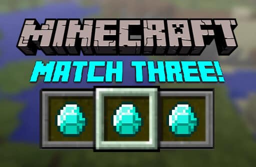 minecraft match three