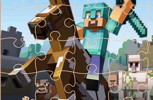 minecraft puzzles