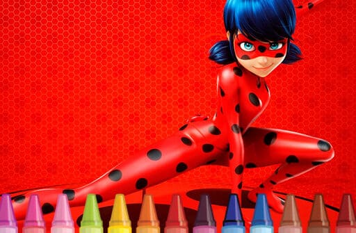 miraculous ladybug coloring