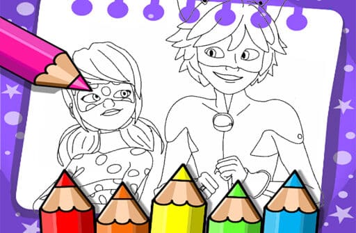 miraculous ladybug coloring book