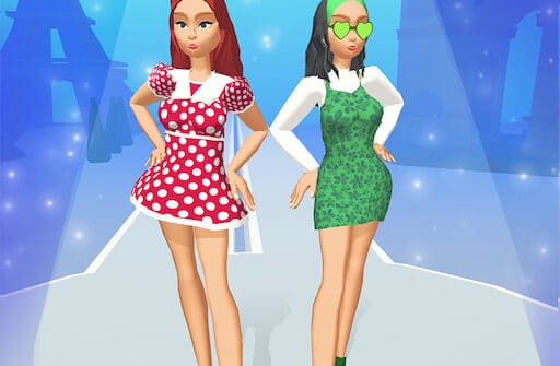 models fashion dress up