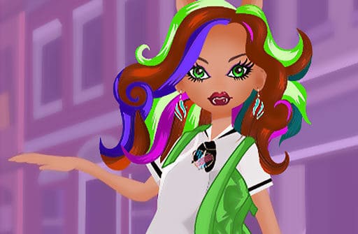 monster high schoolgirl