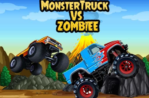 monster truck vs zombies