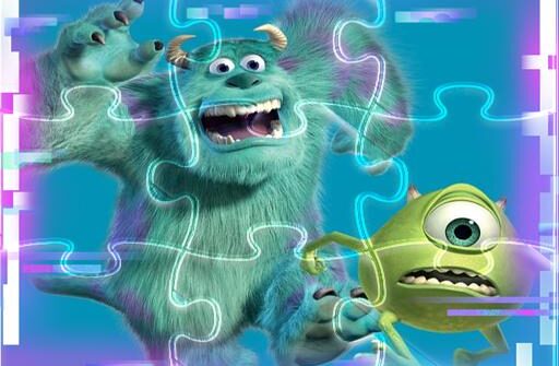 monsters inc match3 puzzle