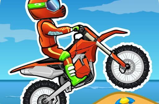 moto x3m bike race game race