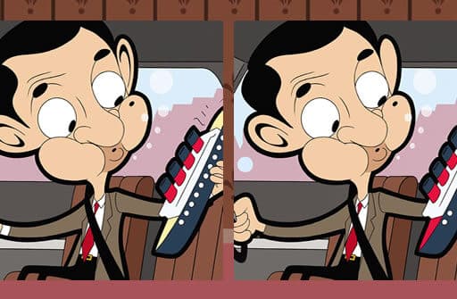 mr bean find the differences