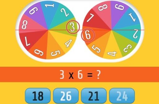 multiplication roulette