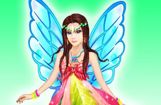 nature fairy dressup