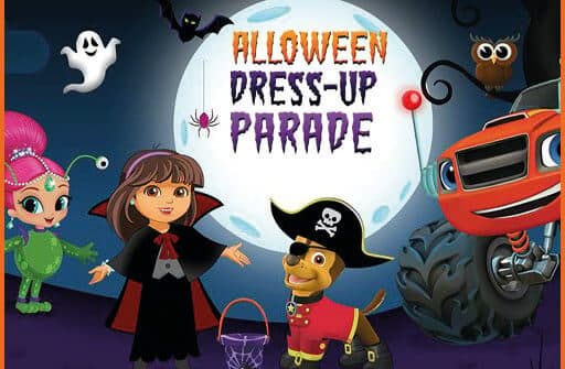 nick jr halloween dress up parade