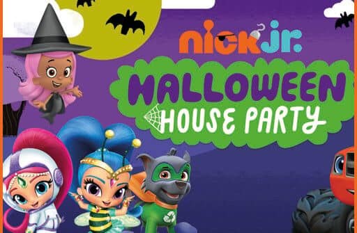 nick jr halloween house party