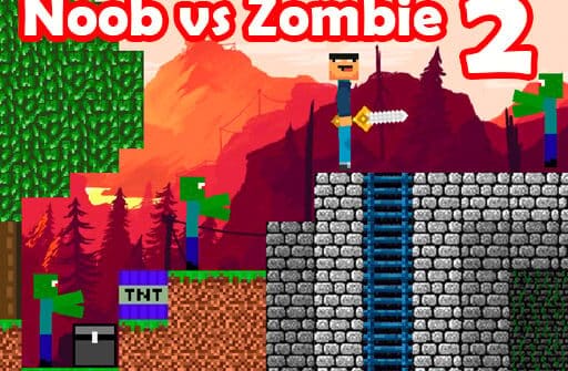 noob vs zombie 2