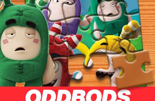 oddbods jigsaw puzzle