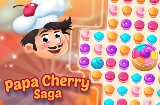 papa cherry blast saga