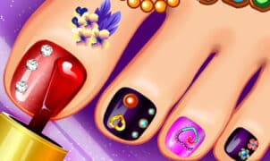 pedicure nail salon Rainbow Girls Hollywood story