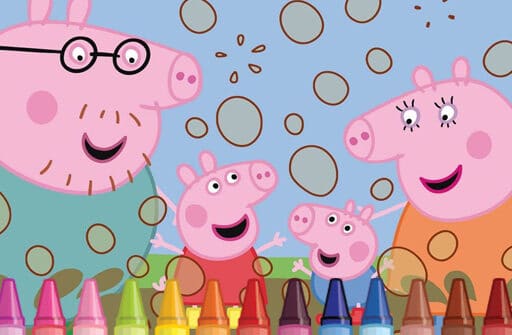 peppa pig coloring