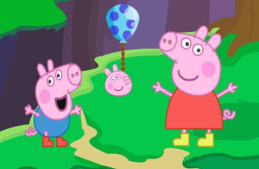 peppa pig love egg