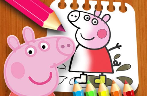 peppapig coloring book