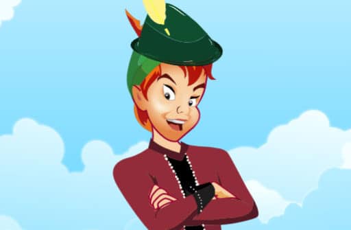 peter pan dressup