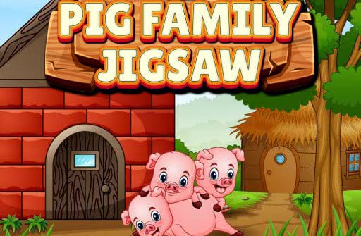 pig family jigsaw