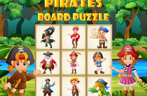 pirates board puzzle