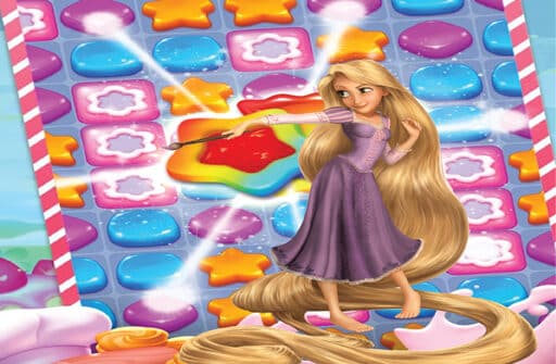 play rapunzel sweet matching game