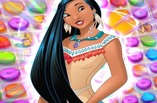 pocahontas disney princess match 3