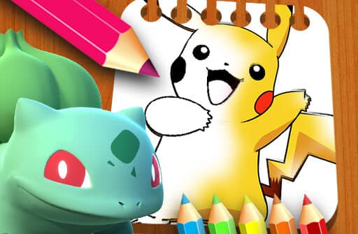 pokemon coloring book for kids