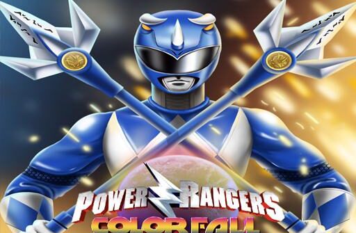 power rangers color fall pin pull