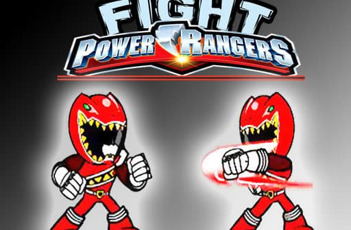 power rangers fight