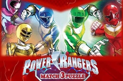 power rangers match 3 puzzle