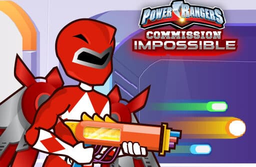 power rangers mission impossible shooting game