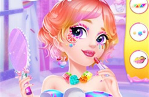 princess candy makeup game