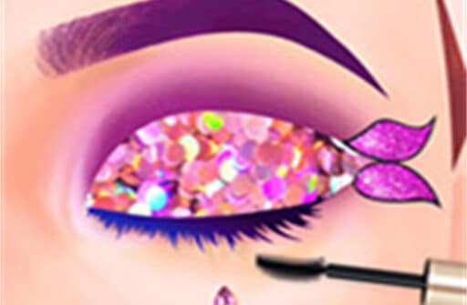 princess eye art salon beauty makeover game