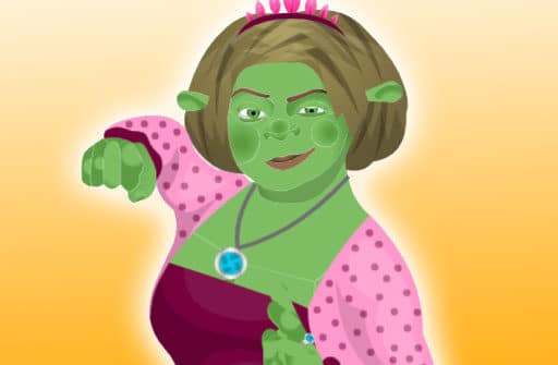 princess fiona dressup