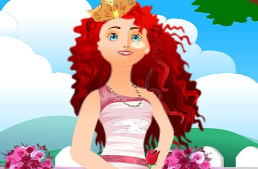 princess merida wedding