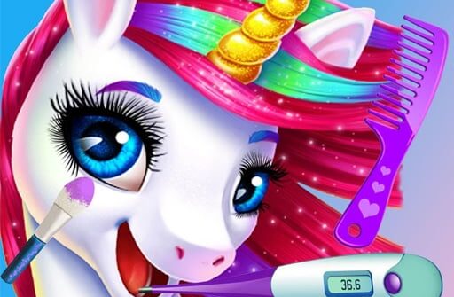 princess pony beauty makeover unicorn salon