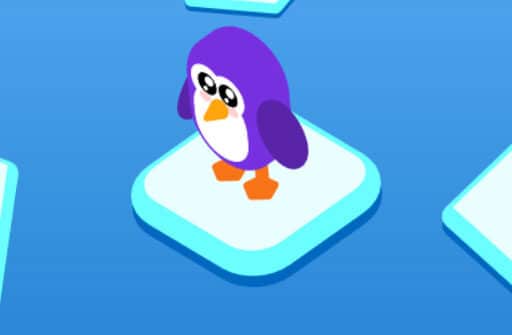 purple penguin